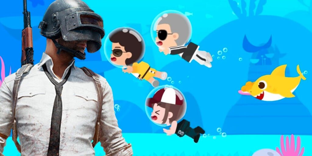 El video musical oficial de Baby Shark de PUBG marca una extraña nueva colaboración