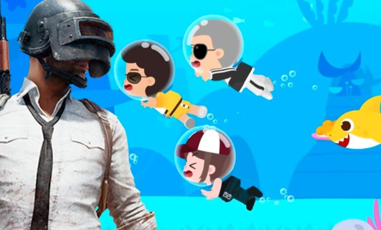 El video musical oficial de Baby Shark de PUBG marca una extraña nueva colaboración
