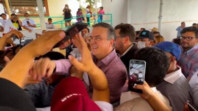 Elecciones territoriales con mensajes nacionales: Ebrard es aclamado al grito de “Marcelo, presidente” en Hidalgo