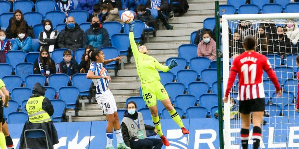 Elene Lete, la mejor portera de la Liga