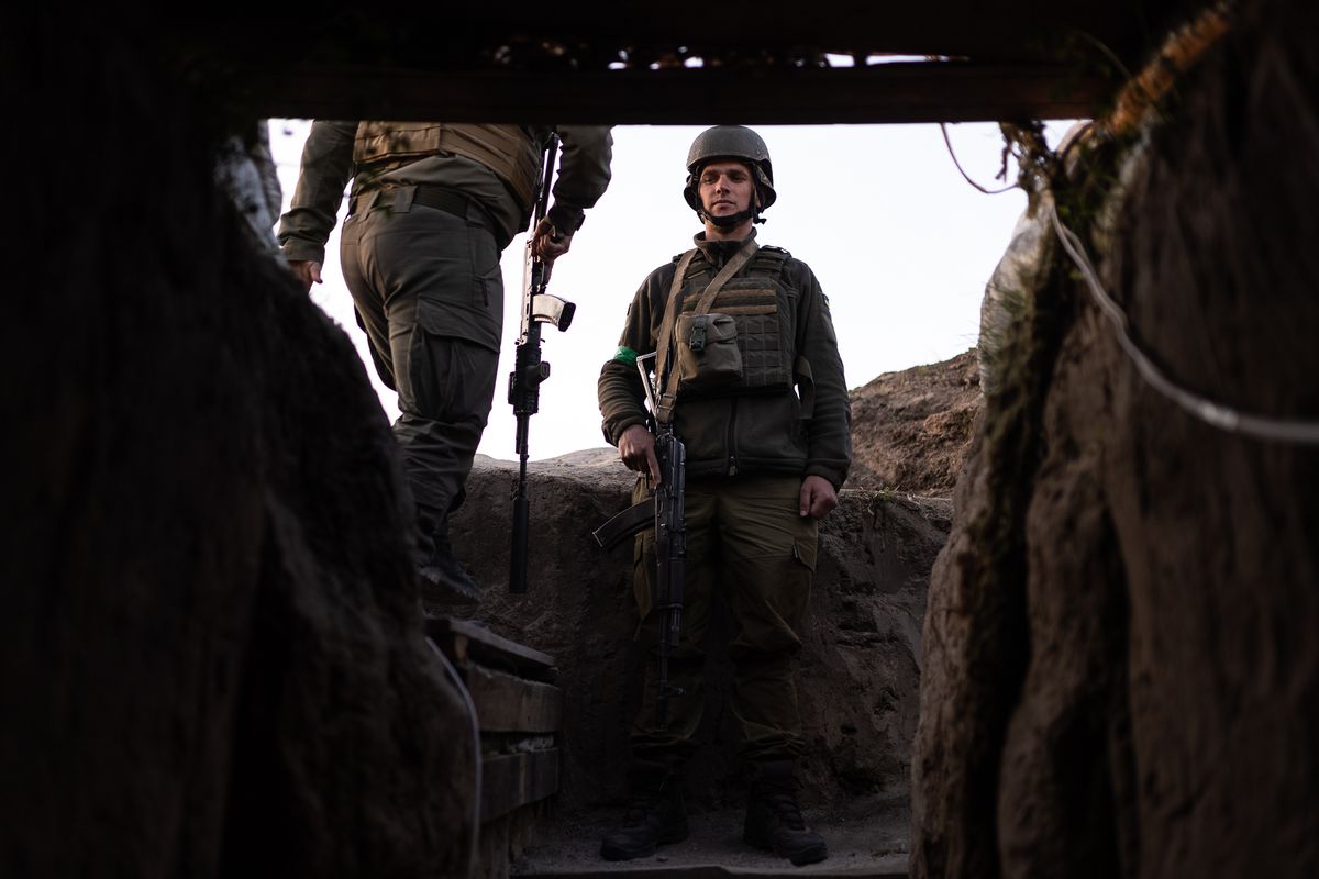 En las trincheras de Zaporiyia: “Esta es tierra de cosacos y ellos nunca se arrodillaron ante nadie”