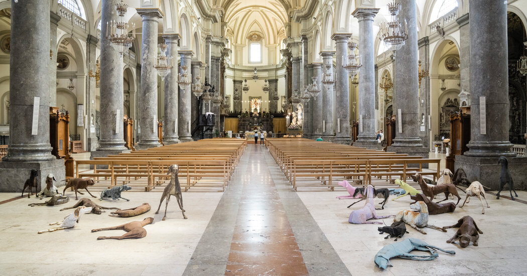 En un antiguo bastión de la mafia, Art recuerda y advierte