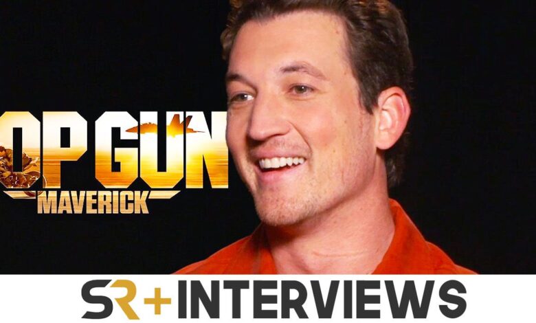Entrevista a Miles Teller: Top Gun Maverick