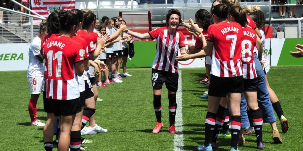 Erika Vázquez, el agur a una leyenda del Athletic