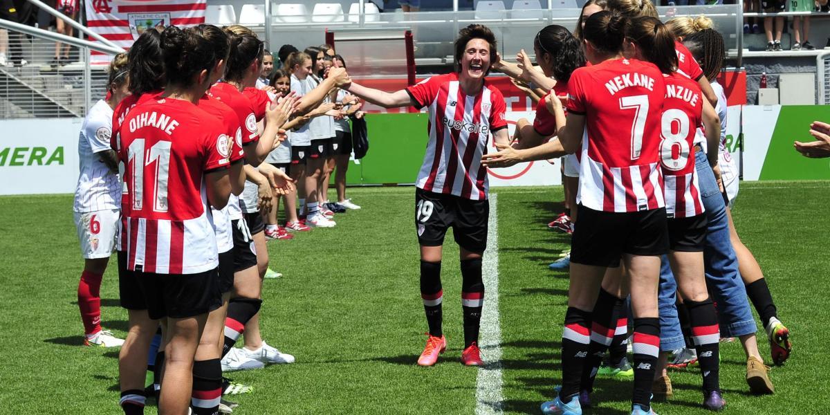 Erika Vázquez, el agur a una leyenda del Athletic