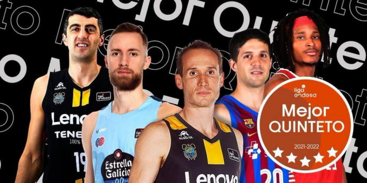 Este es el mejor quinteto de la temporada ACB