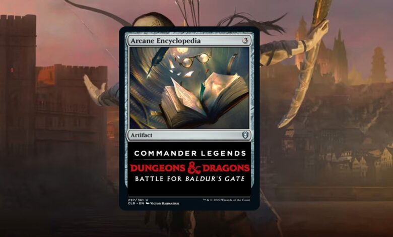 Exclusivo MTG Commander Legends: Avance de Battle for Baldur's Gate - Enciclopedia arcana