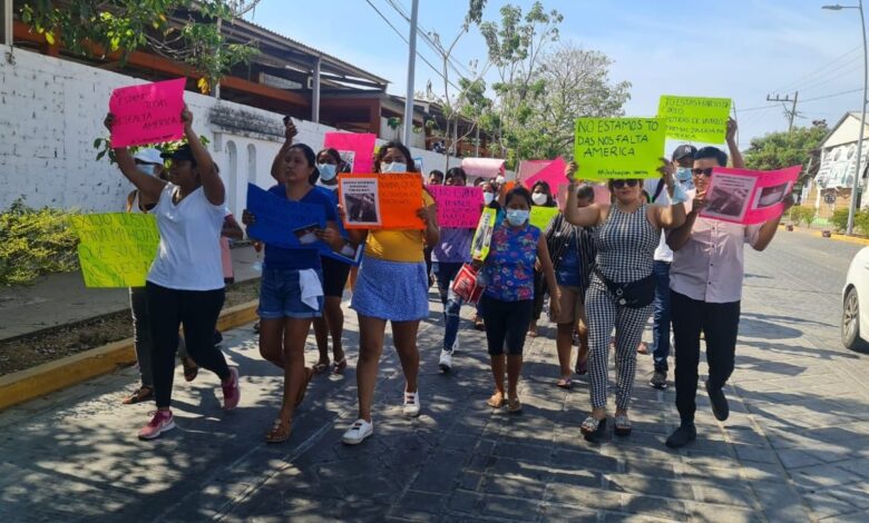 Exigen justicia en Oaxaca por el feminicidio de América, tenía 3 meses de embarazo