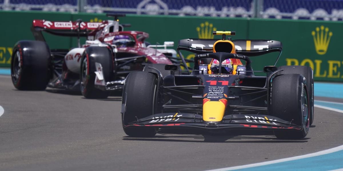 F1 GP Miami | Pérez lidera antes de la lucha por la pole y Alonso es 4º