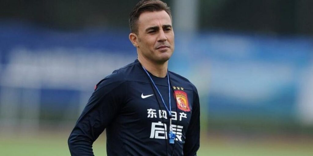Fabio Cannavaro, candidato a suceder a Vicente Moreno en el banquillo