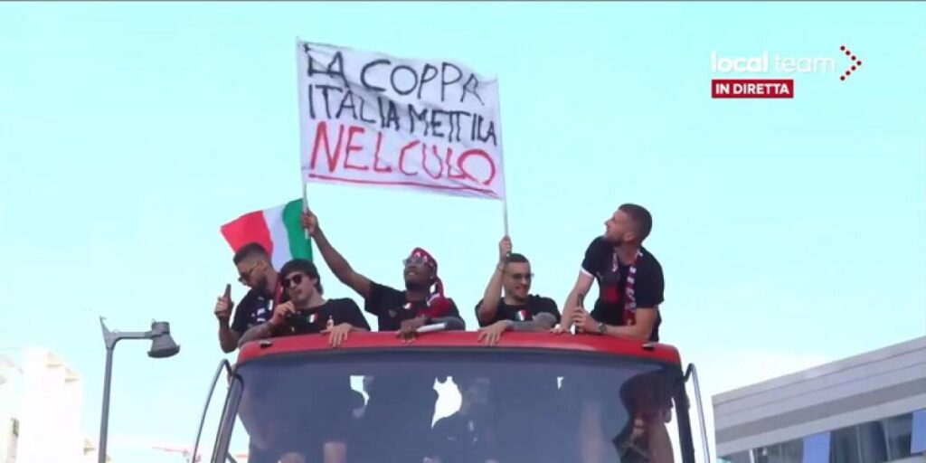 Fiesta del Milan con polémica