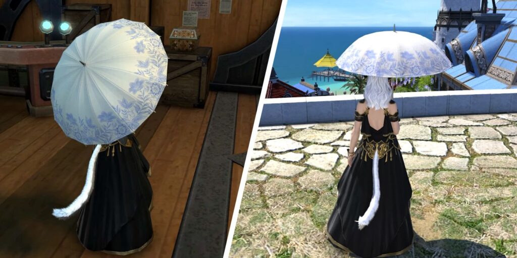 Final Fantasy XIV: Cómo conseguir la sombrilla Blue Blossom