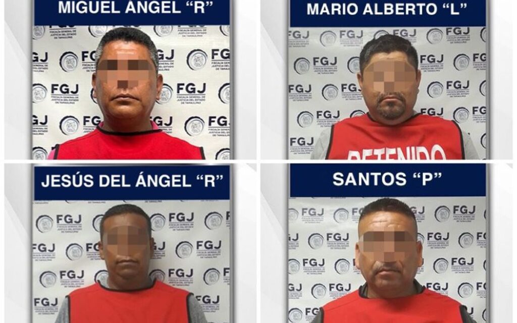 Fiscalía de Tamaulipas detiene a funcionarios por asesinato de miembros del Cártel del Golfo