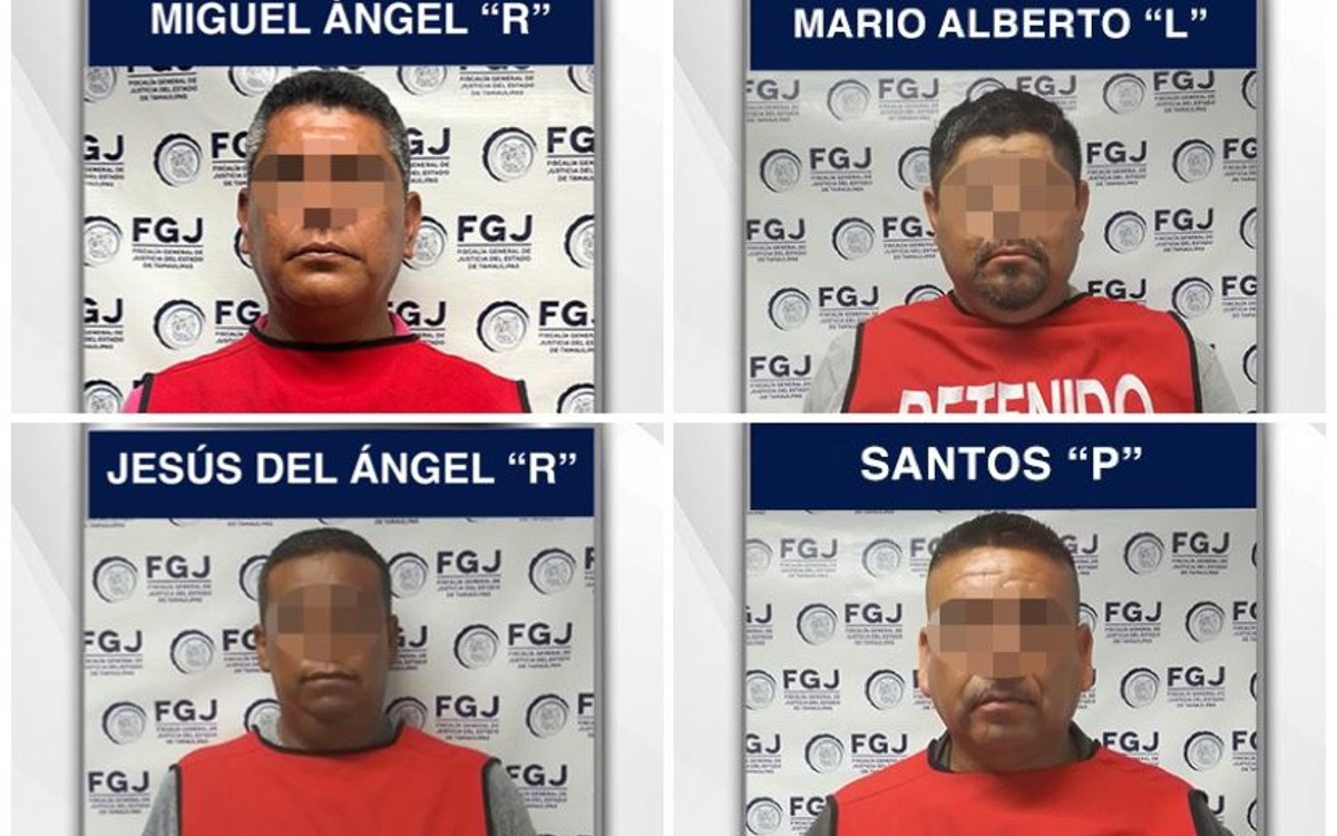 Fiscalía de Tamaulipas detiene a funcionarios por asesinato de miembros del Cártel del Golfo