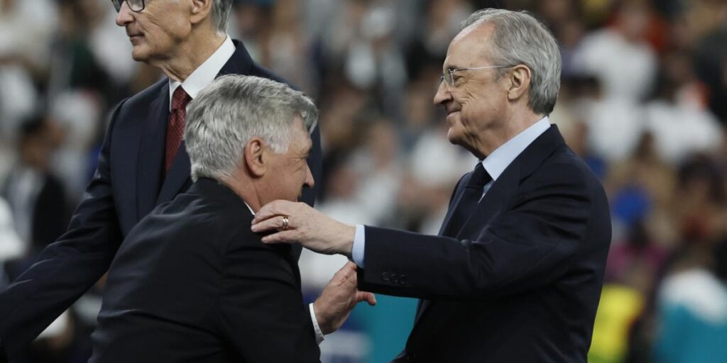 Florentino Pérez ha ganado tantas Champions como Ligas