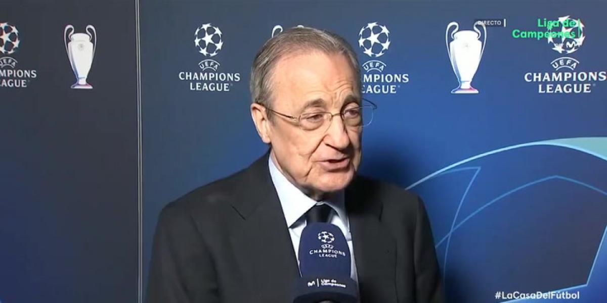 Florentino Pérez: "Hoy no existe Mbappé, sólo la fiesta de los jugadores"