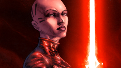 Force Choke de Darth Vader se hace mucho más letal por Asajj Ventress