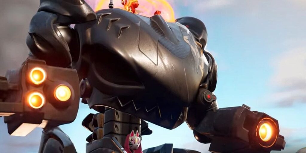 Fortnite se burla de un nuevo evento, los Mechs que puedes pilotar parecen probables
