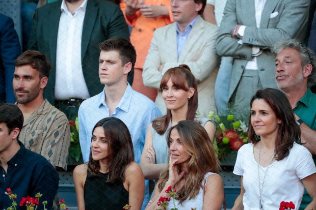 Aitana y Miguel Bernardeau en el Open Madrid / Gtres