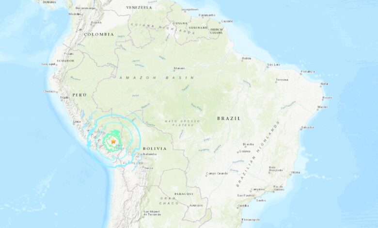 Fuerte sismo sacude el sur de Perú; sismológico del país reporta 6,9 de magnitud