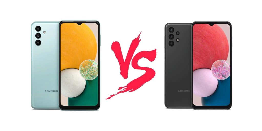 Galaxy A13 5G vs.  Galaxy A13 4G: teléfonos Samsung asequibles comparados