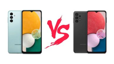 Galaxy A13 5G vs.  Galaxy A13 4G: teléfonos Samsung asequibles comparados