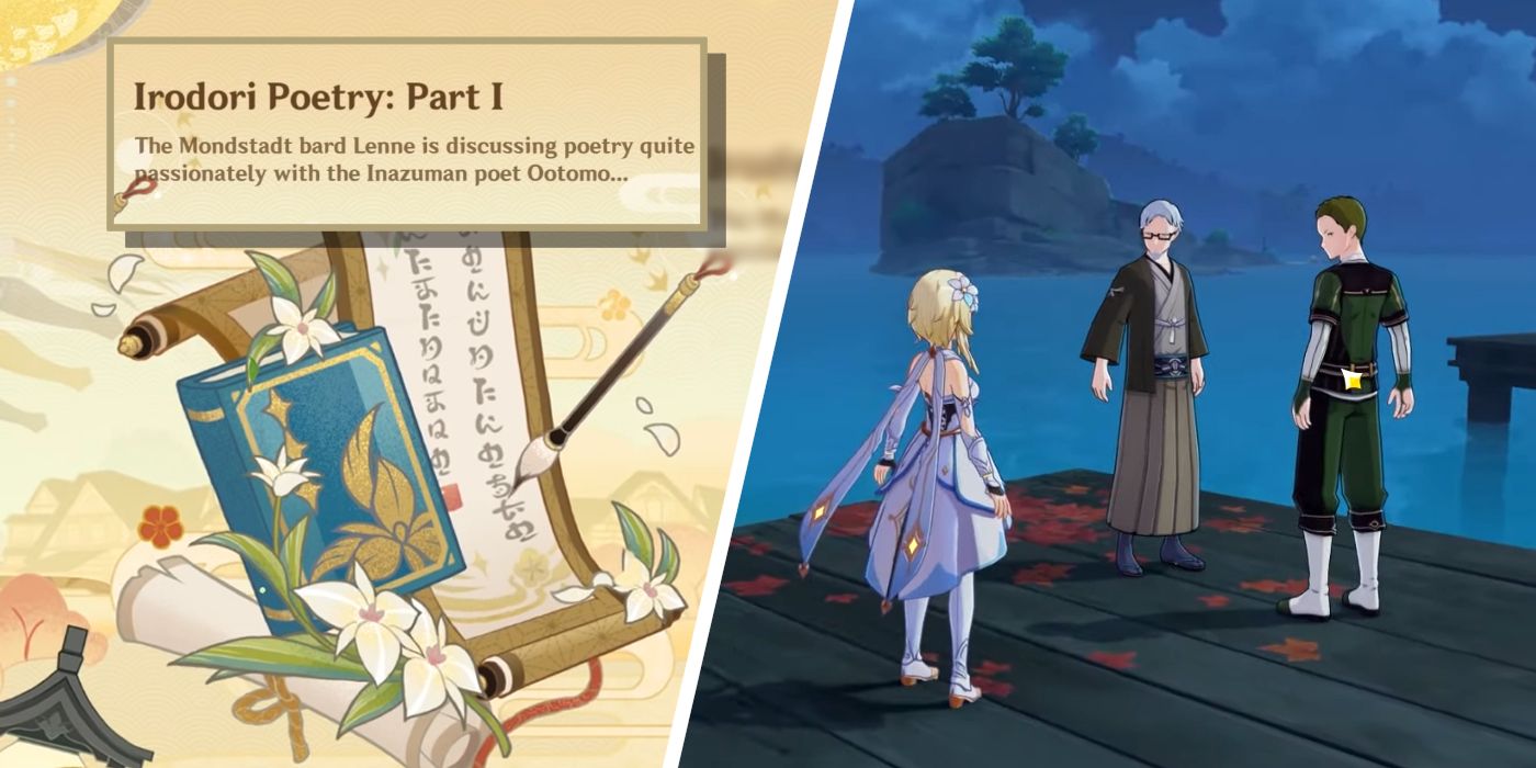Genshin Impact Irodori Poesía: Parte 1 Guía de misiones