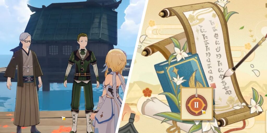 Genshin Impact Irodori Poesía: Parte 2 Guía de misiones