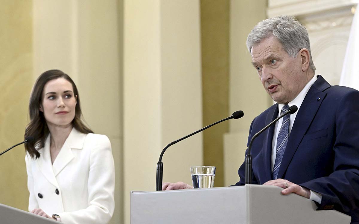 Gobierno de Finlandia aprueba solicitar oficialmente su ingreso en la OTAN