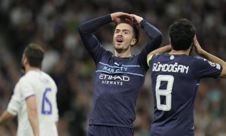 Grealish tuvo la sentencia dos veces, pero falló