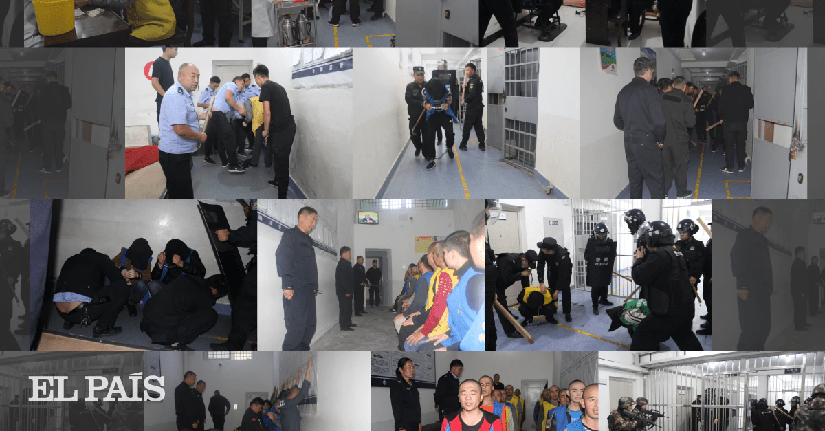 Grilletes, capuchas, inyecciones y malos tratos: un recorrido por los pasillos y celdas de un centro de reeducación de Xinjiang