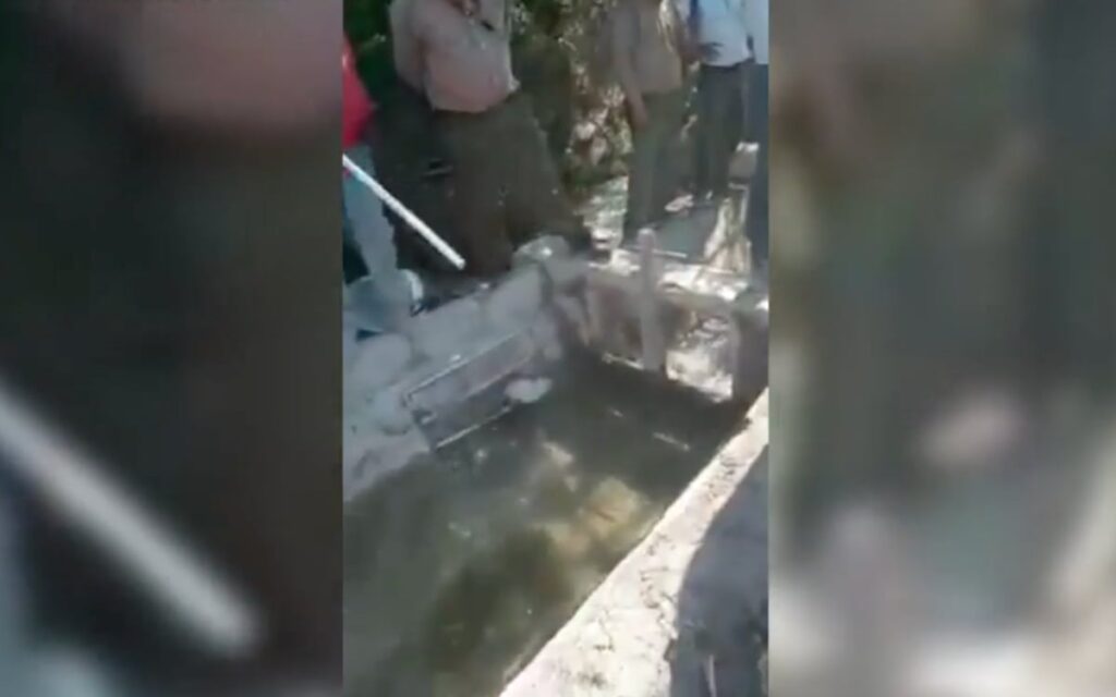 Grupo armado irrumpe viñedos de Casa Madero por escasez de agua | Videos