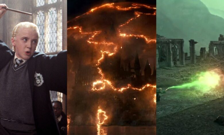 Harry Potter: Los 10 duelos visualmente más impactantes del mundo mágico