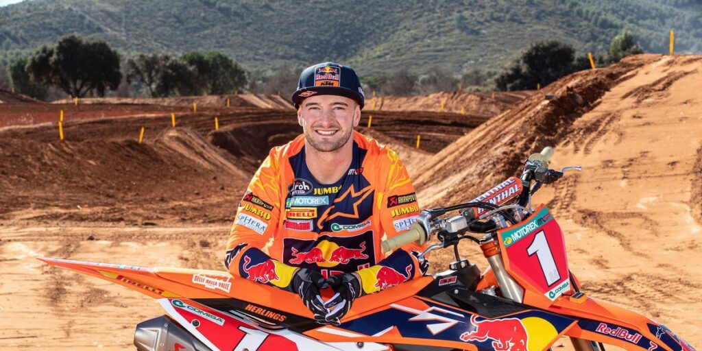 Herlings, vigente campeón, renuncia a la temporada 2022