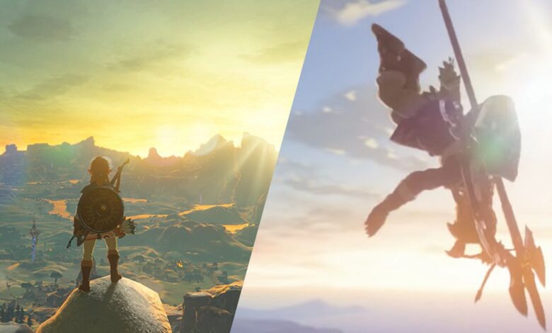 Hilarious Link Fall muestra que la física Ragdoll de BOTW no puede ser vencida