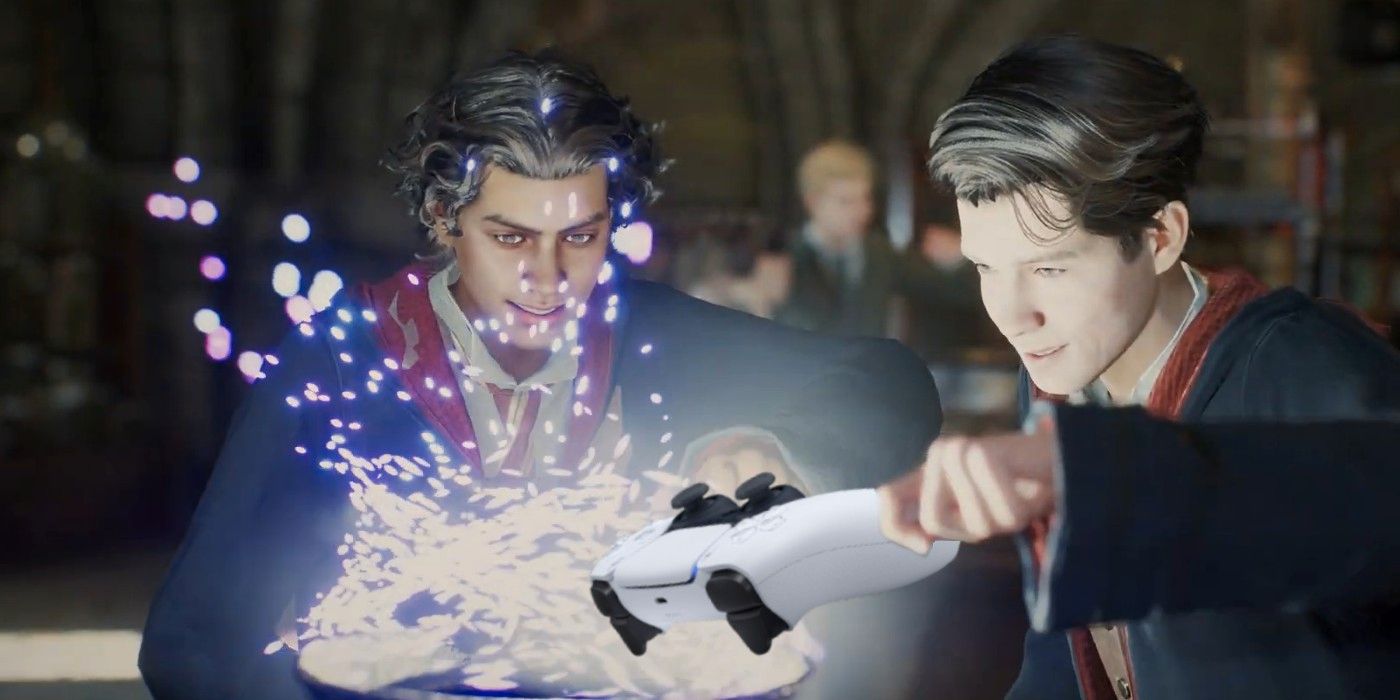 Hogwarts Legacy en PS5 casi convertirá DualSense en una varita real