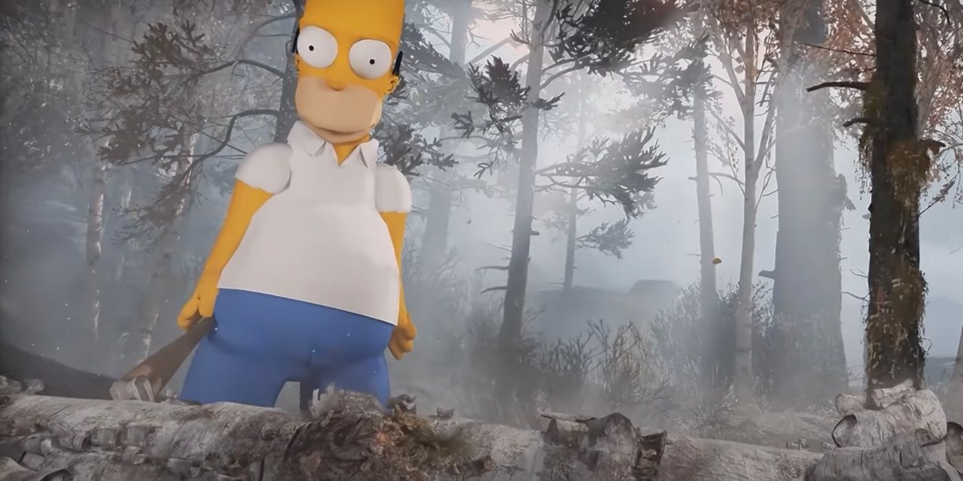 Homer y Bart Simpson reemplazan a Kratos y Atreus en God of War Mod