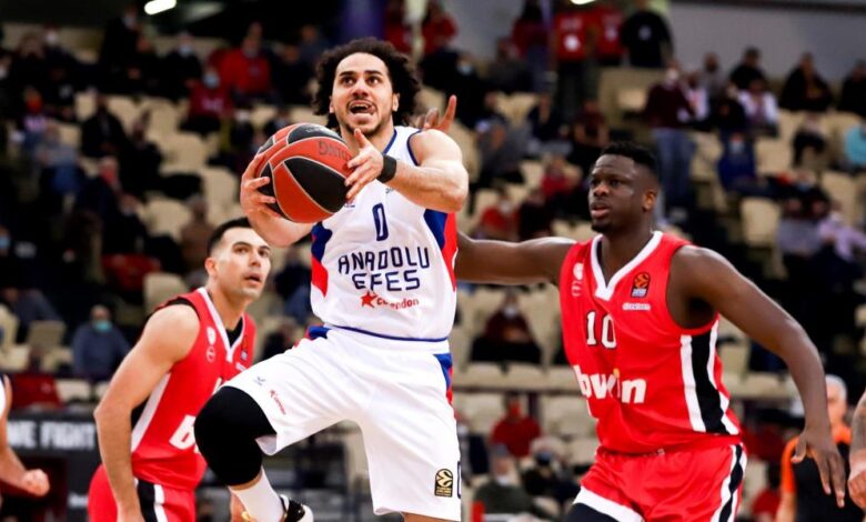 Horario y dónde ver por TV el Olympiacos - Anadolu Efes de la Euroliga