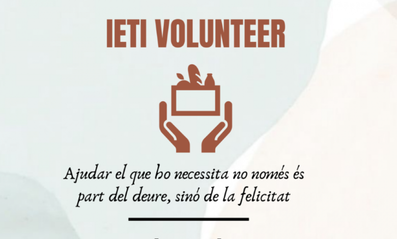 IETI Volunteer recoge alimentos para los más necesitados