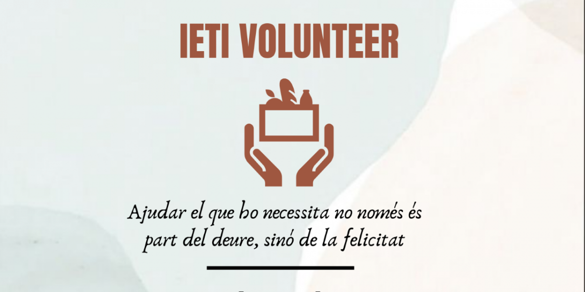 IETI Volunteer recoge alimentos para los más necesitados