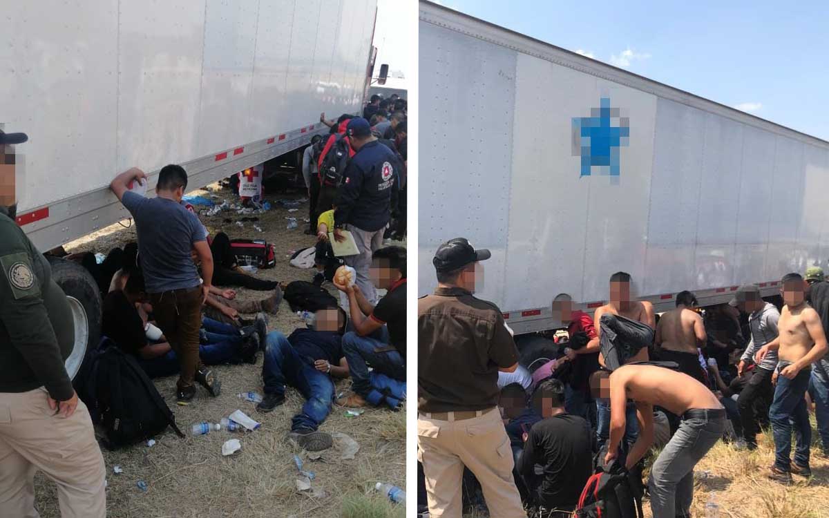 INM intercepta a más de mil 600 migrantes en un día