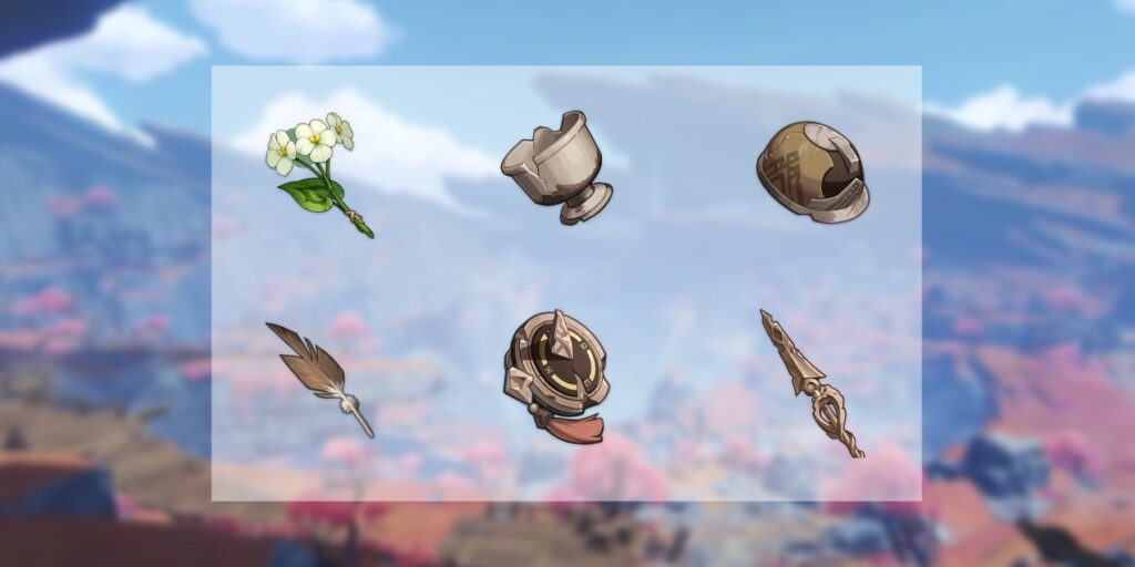 Impacto de Genshin: todas las ubicaciones de artículos de Millennial Mountains