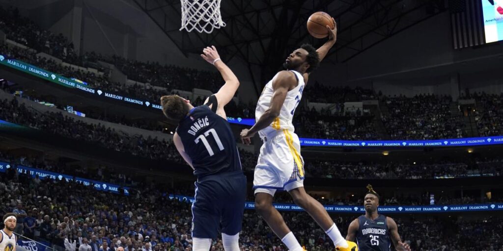 Increíble póster de Wiggins sobre Doncic: "Ya me gustaría tener a mí esos muelles"