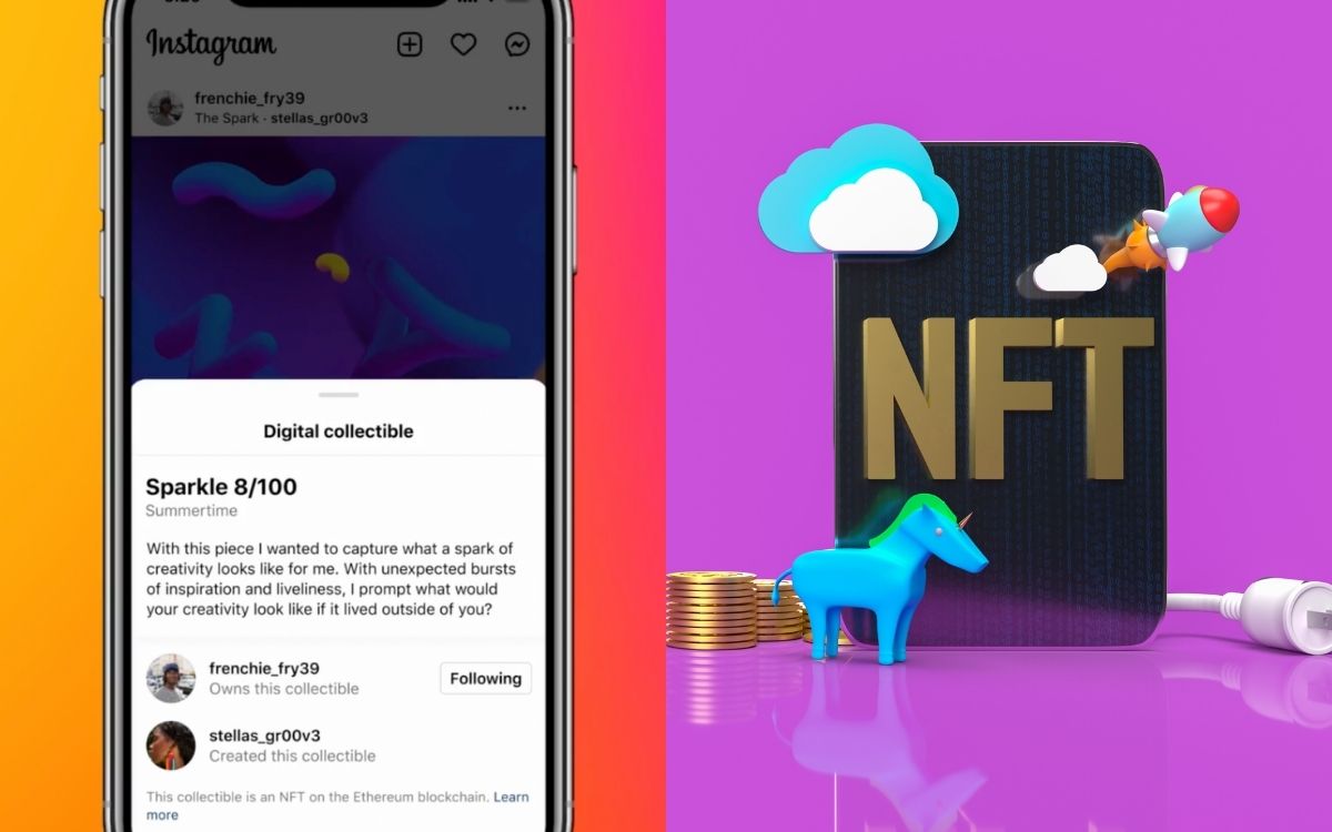 Instagram da el primer paso en el sector NFT
