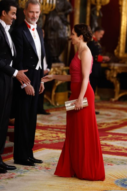 Isabel Díaz Ayuso en el Palacio Real / Gtres