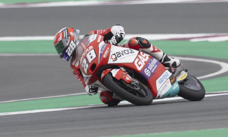 Izan Guevara lidera un triplete español en Jerez