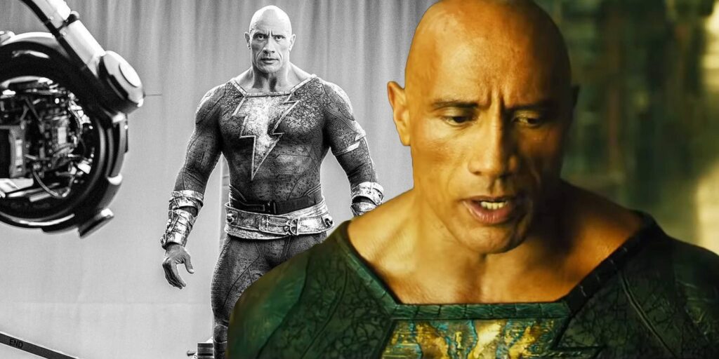 Johnson comparte una actualización intensa de los reshoots de Black Adam con una nueva imagen de BTS
