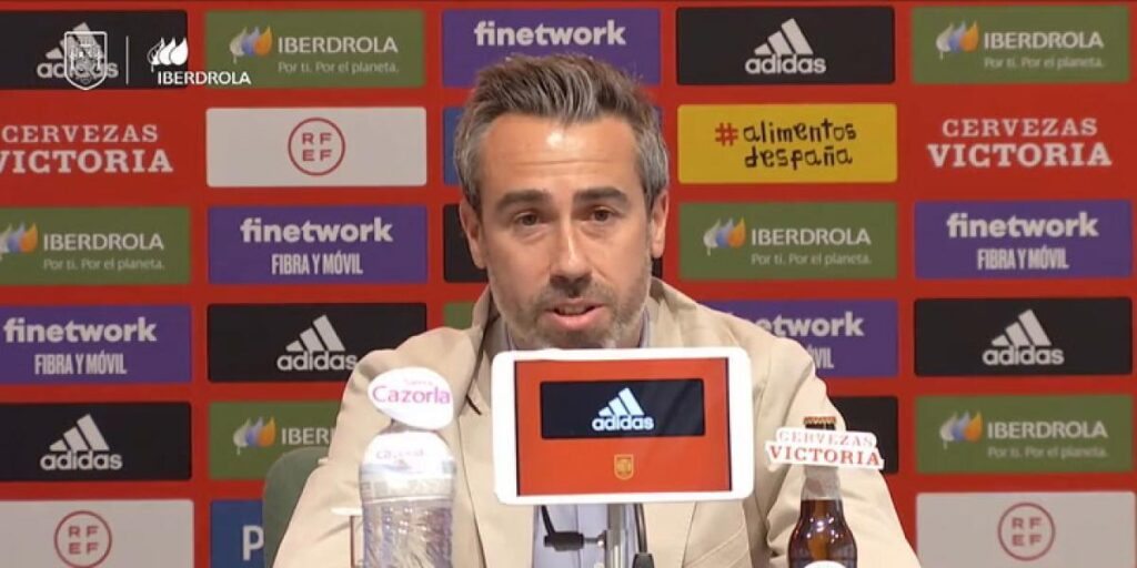 Jorge Vilda: "Esta presión a las jugadoras no es normal"