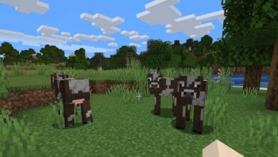 Jugador de Minecraft crea un impresionante GIF animado de vaca en el juego