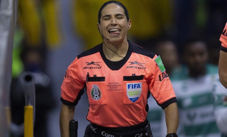 Karen Díaz será la primera árbitra mexicana en dirigir en un Mundial masculino | Tuit